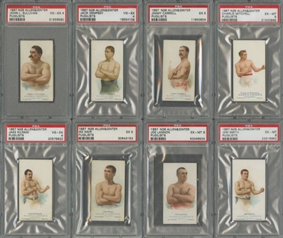 1887 N28 Allen & Ginter "The Worlds Champions" 1st Series PSA-Graded Partial Set (40/50) 